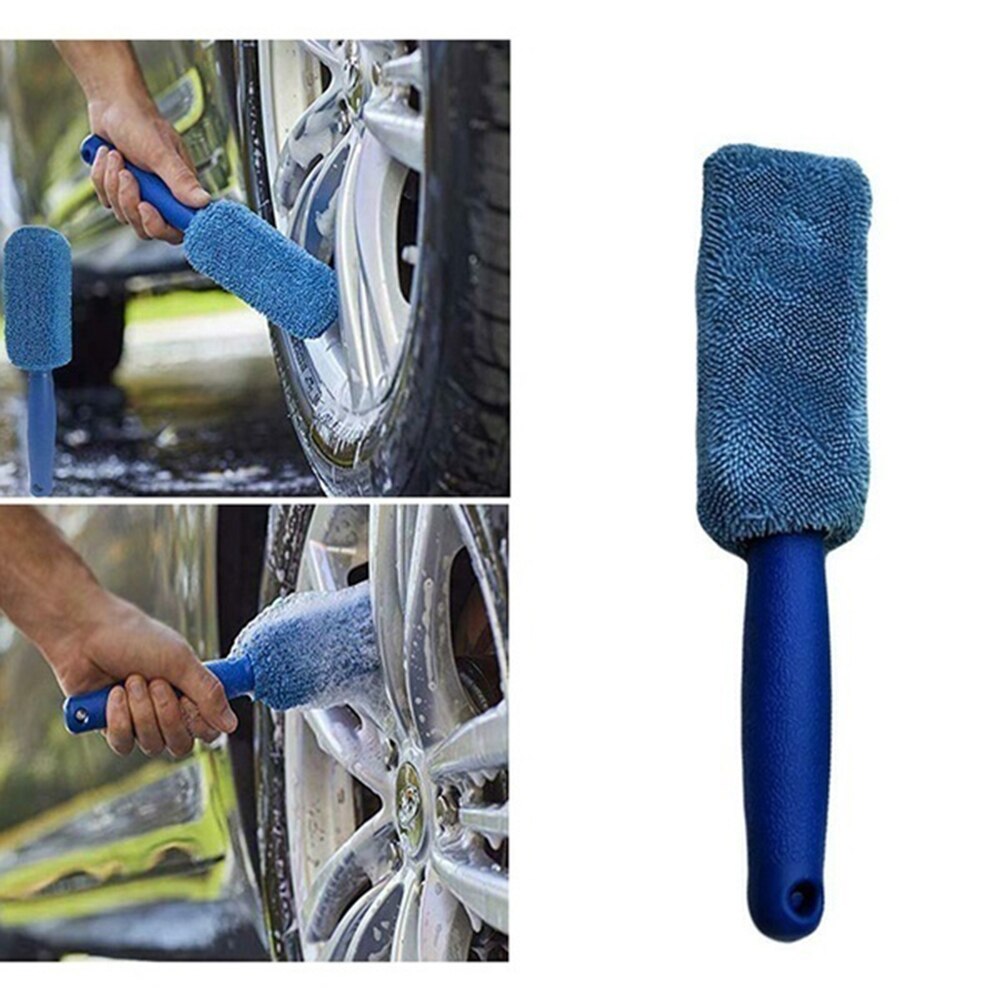 Microfiber Tire Cleaning Brush