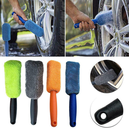 Microfiber Tire Cleaning Brush