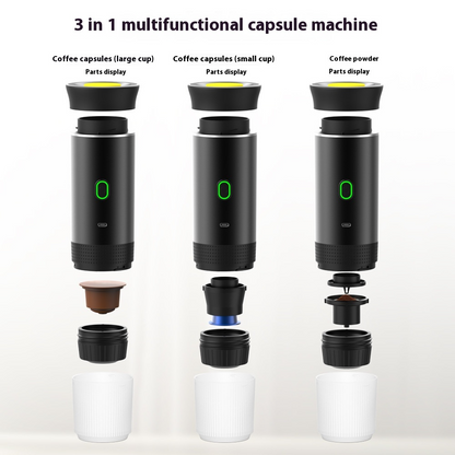 Portable Italian Coffee Machine – Rechargeable Espresso Maker
