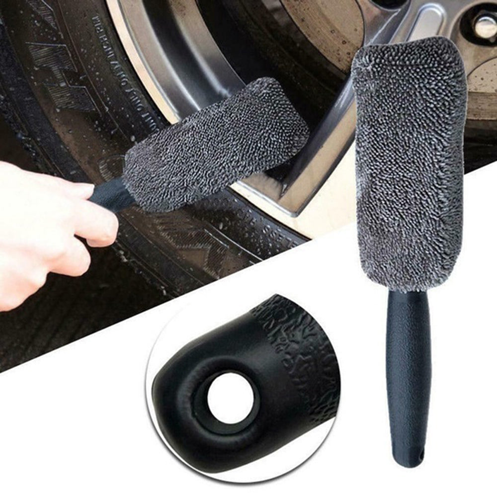 Microfiber Tire Cleaning Brush