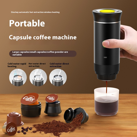 Portable Italian Coffee Machine – Rechargeable Espresso Maker