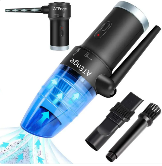 Power Spin Car Vacuum – Portable High-Power Cordless Cleaner