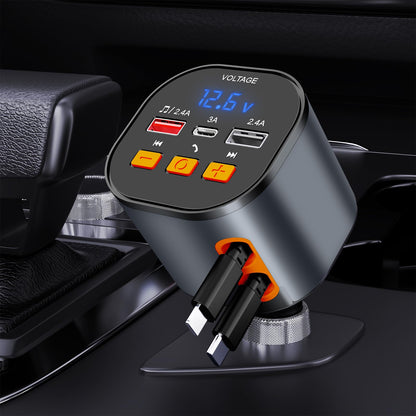 5-in-1 Bluetooth FM Car Charger