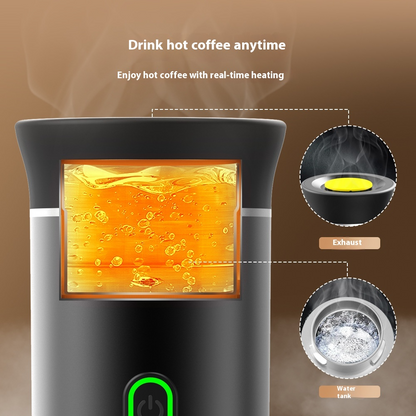 Portable Italian Coffee Machine – Rechargeable Espresso Maker