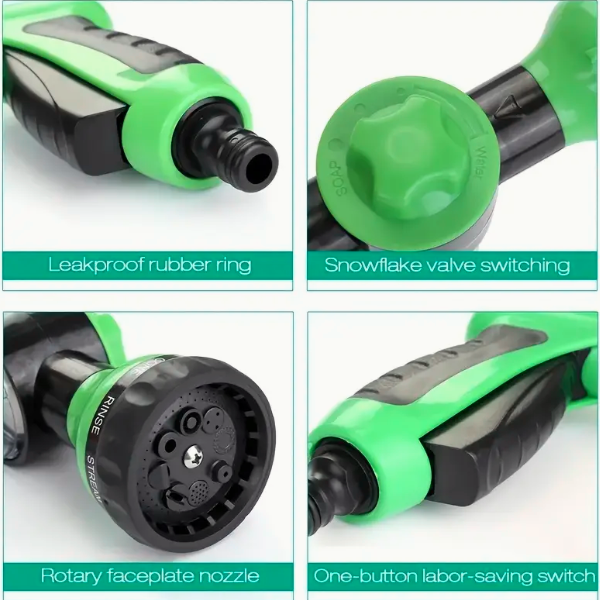 8-Mode Foam Spray Gun