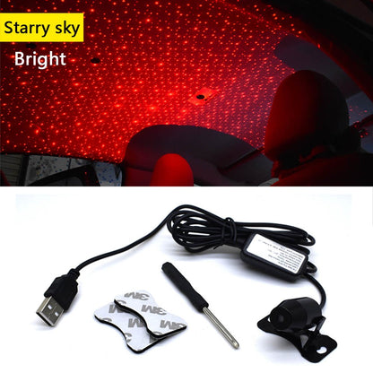 USB Laser Starry Sky Ambient Light – Transform Your Car Interior
