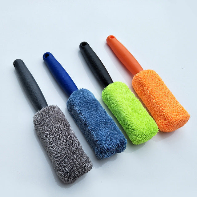 Microfiber Tire Cleaning Brush