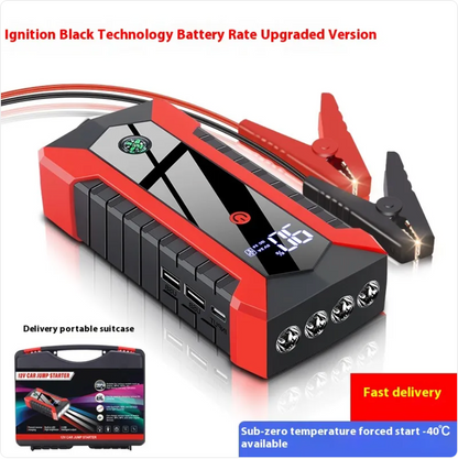 Car Emergency Starter Kit – 2000A Portable Jump Starter & Power Bank