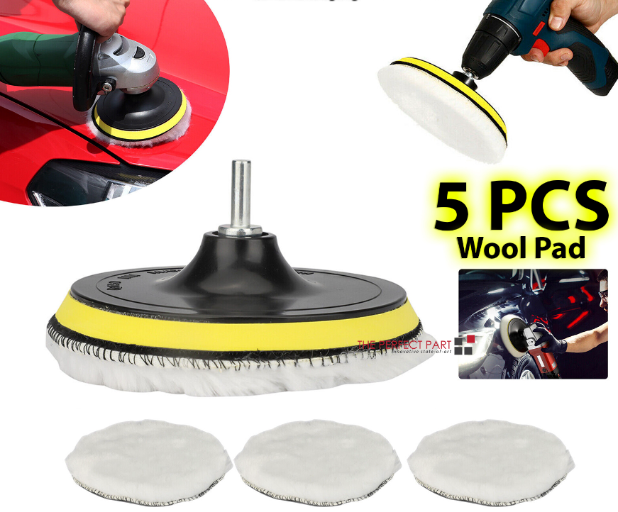 5-Piece Wool Polishing Pad Kit