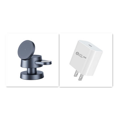3-in-1 Magnetic Wireless Charger Lamp